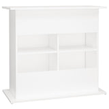 Aquarium Stand White 81x36x73 cm Engineered Wood 833599