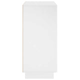 Sideboard High Gloss White 67 x 34.5 x 75 cm Engineered Wood 8011535