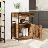 Kitchen Trolley Old Wood 56 x 43 x 89.5 cm Engineered Wood 871666