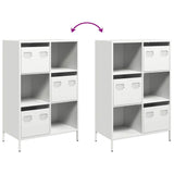 Highboard White 68x39x103.5 cm Steel 851411