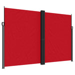 Retractable Side Awning Red 220x1200 cm 4004867