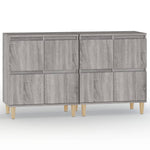 Sideboards 2 pcs Grey Sonoma 60x35x70 cm Engineered Wood 3185757