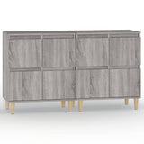 Sideboards 2 pcs Grey Sonoma 60x35x70 cm Engineered Wood 3185757