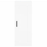 Highboard White 34.5x34x180 cm Engineered Wood 3200193