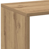 Room Divider Bookcase Artisan Oak 67x25x161.5 cm Engineered Wood 858083