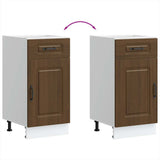Kitchen Base Cabinet Kalmar Brown Oak Engineered Wood 853474