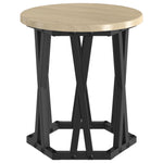 ZNTS Nesting Side Tables 3 pcs Sonoma Oak Engineered Wood 868256