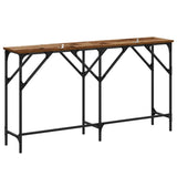 Console Table Old Wood 140 x 29 x 75 cm Engineered Wood 883528