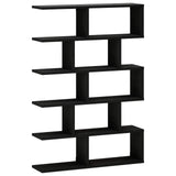 Wall Shelf Black Oak 70 x 17 x 101 cm Engineered Wood 8015009