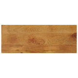 Table Top 90x40x3.8 cm Rectangular Solid Wood Mango 371644