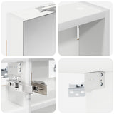 Bathroom Cabinet Set 3 pcs 100 x 10.5 x 50 cm Engineered wood 3403688
