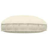 Cushion Cream 120 x 80 x 12 cm Oxford Fabric 42001570