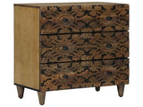 Storage Sideboard Brown 60 x 33.5 x 75 cm Solid Mango Wood 4018335