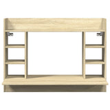 Wall-Mounted Desk Sonoma Oak 105x48x75 cm Engineered Wood 847970