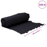 Geotextile Membrane Black 1 x 150 m Polyester Fibre 4009850