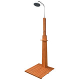 Outdoor Shower Eucalyptus Wood and Steel 41770