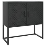 Sideboard Black 75x35x75 cm Steel 335871