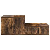 Storage Cabinet 2 pcs Smoked Oak 108 x 41 x 40 cm 866671