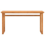 Desk 120x45x75 cm Solid Wood Teak 337925