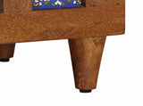 Bedside Cabinet Brown 50 x 33 x 62 cm Solid Mango Wood 4018234