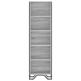 Bookcase Grey Sonoma 50x31x169 cm Engineered Wood 848617