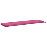 2-Piece Bench Cushions SOEST 2 pcs 100% Polyester Pink 948955
