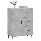 Sideboard Concrete Grey 69.5x34x90 cm Engineered Wood 827936