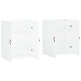 Wall Mounted Cabinets 2 pcs White 69.5x34x90 cm 3195595