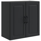 Wall-Mounted Cabinet Black 59 x 31 x 60 cm Engineered Wood 899256