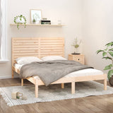 Bed Frame without Mattress 150x200 cm King Size Solid Wood 3104613