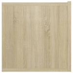 Hanging TV Cabinets 2 pcs Sonoma Oak 60x30x30 cm 804518