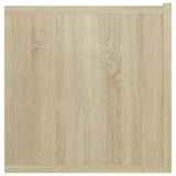 Hanging TV Cabinets 2 pcs Sonoma Oak 60x30x30 cm 804518
