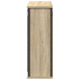Bathroom Wall Cabinet with Mirror Sonoma Oak 50x21x60 cm 861903