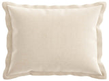 Cushion Cover 12 pcs HOUTEN Cream 40 x 40 cm Chenille Fabric 916869