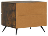 Bedside Cabinet Smoked Oak 43 x 34.5 x 47.5 cm Engineered Wood 895455