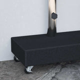 Umbrella Base Black Granite, Stainless Steel Heavy Weight Endurance 313667
