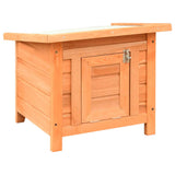 Cat House Solid Pine & Fir Wood 50x46x43.5 cm 170640