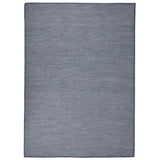 Outdoor Flatweave Rug 200x280 cm Blue 340798