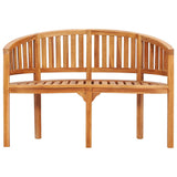 Garden Bench Natural Teak Strong Teak Wood 120 cm long Durable 48020