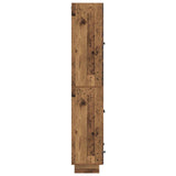Cabinet Set 2 pcs Old Wood 66 x 34.5 x 95 cm Engineered Wood 3416356