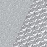 Rectangular Pool Cover 600x400 cm PE Silver 93102