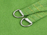 Sunshade Sail 160 g/m Light Green 3.6x3.6 m HDPE 311275