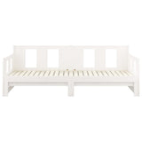 Pull-out Day Bed without Mattress White 2x cm 820288