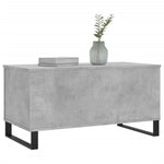 ZNTS Coffee Table Concrete Grey 90x44.5x45 cm Engineered Wood 830984