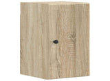 3 Piece Bathroom Cabinet Set BREDA Sonoma Oak Engineered Wood 3417803