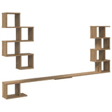 Wall-Mounted TV Shelf Artisan Oak 160 x 15 x 94 cm 8012315