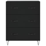 Sideboard Black 69.5x34x90 cm Engineered Wood 827845