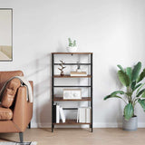 Bookshelf Smoked Oak 60 x 29.5 x 115 cm Engineered Wood 883924