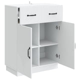 Sideboard with Drawer White 66 x 34.5 x 87 cm Engineered Wood 895325