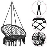 Hammock Swing Chair 80 cm Anthracite 93156